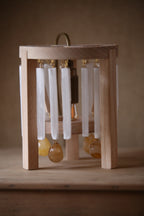 Staande lamp; koesterend licht 'Helen'