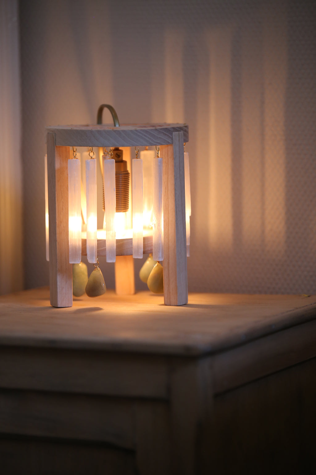 Staande lamp; koesterend licht 'Een nieuw begin'