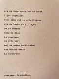 Gedicht Overgave